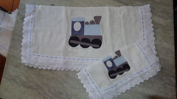 Conjunto de fralda menino