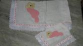 Conjunto de fralda menina